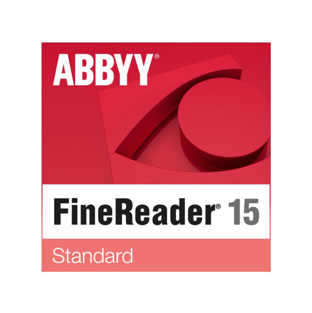 ABBYY FineReader 15 Standard, ABBYY FineReader OCR, ABBYY FineReader Standard, digital document management