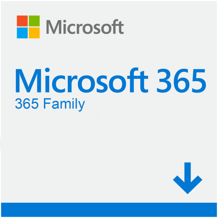 Microsoft Office 365 Family, Cloudbased office tools, Home Office Software, Microsoft 365 Family