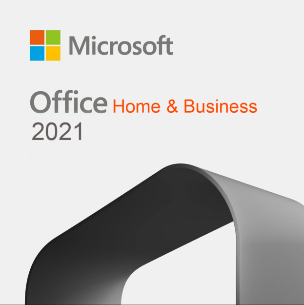 Microsoft Office Home & Business 2021, Home Office Software, Microsoft 2021 Applications, Microsoft business software
