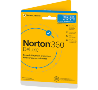 Norton 360 Deluxe 2025, 2024 Norton 360 Deluxe, Internet security 2024, Multidevice protection 2024