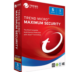 Trend Micro Maximum Security 2025, Computer Protection 2024, Cybersecurity Software 2024, Internet security software