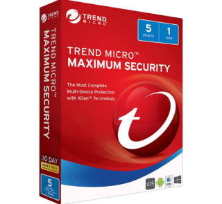 Trend Micro Maximum Security 2025, Computer Protection 2024, Cybersecurity Software 2024, Internet security software