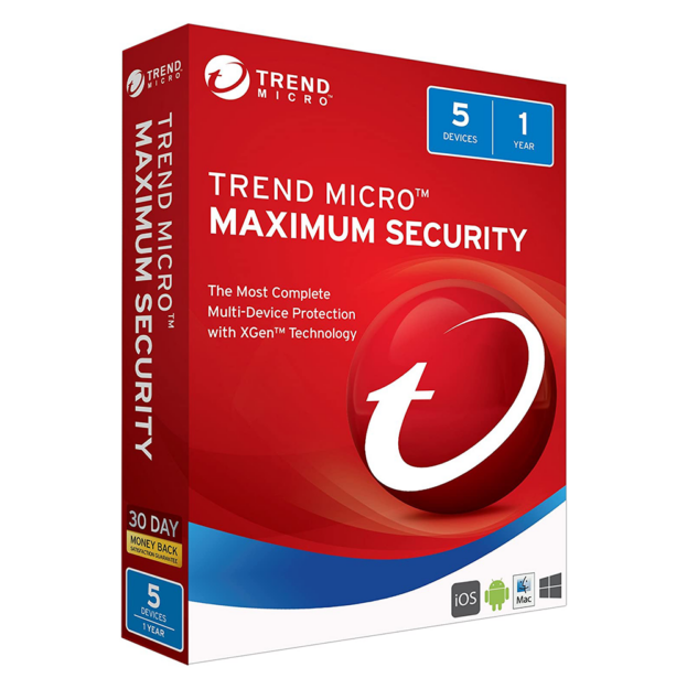 Trend Micro Maximum Security 2025, Computer Protection 2024, Cybersecurity Software 2024, Internet security software