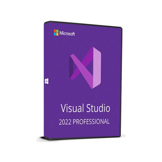 Visual Studio Professional 2022, Code Editing Tool, IDE Software 2022, Microsoft Developer Tools